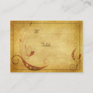 Placecards für Vintage Besondere Anlass Platzkarte