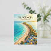 Placencia-Halbinsel Belize Postkarte (Stehend Vorderseite)
