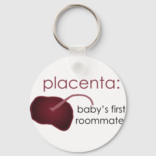 placenta, baby's first roommate schlüsselanhänger (Vorderseite)