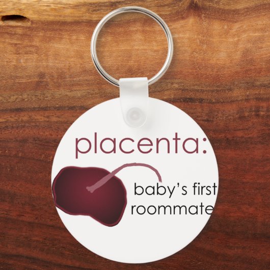 placenta, baby's first roommate schlüsselanhänger (Vorderseite)