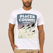 Placer Landkreis California T-Shirt (Vorderseite)