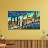 Placerville, Kalifornien - Große Briefszenen Leinwanddruck (Insitu (Wohnzimmer))