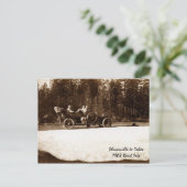 Placerville nach Tahoe1908 Postkarte (Stehend Vorderseite)