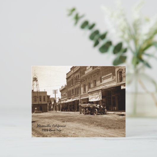 Placerville Postkarte (Stehend Vorderseite)