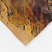 Placid Lion Face Fleecedecke (Ecke)