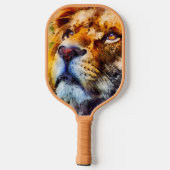 Placid Lion Face Pickleball Schläger (Rückseite)