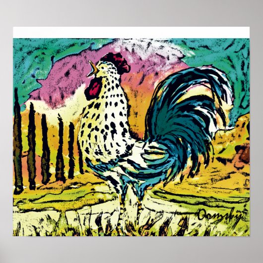 Placido-Hahn-Poster Poster (Vorne)