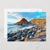 Plage de El Golfo Plages de Lanzarote Postkarte (Vorne/Hinten)