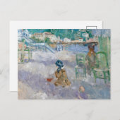 Plage De Nice | Berthe Morisot Postkarte (Vorne/Hinten)