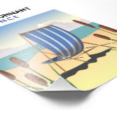 Plage du Donnant Frankreich Fotodruck (Ecke)