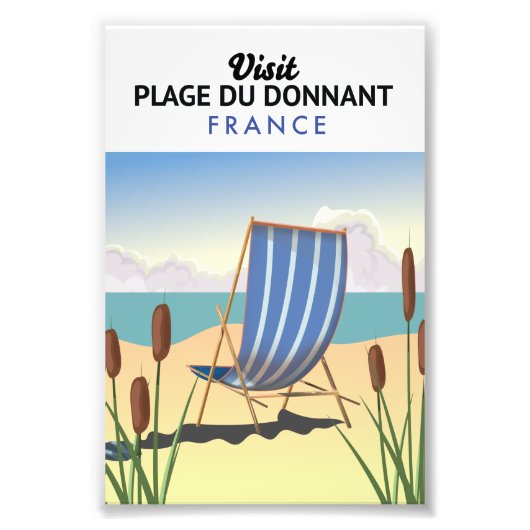 Plage du Donnant Frankreich Fotodruck (Vorne)