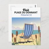 Plage du Donnant Frankreich Postkarte (Vorne/Hinten)