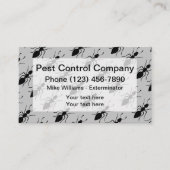 Plage-Kontrolle, die Service abschafft Visitenkarte (Vorderseite)