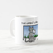 Plage-Kontrolle Kaffeetasse (Vorderseite Links)