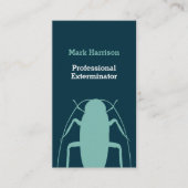 Plage-Kontrolle Visitenkarte (Vorderseite)