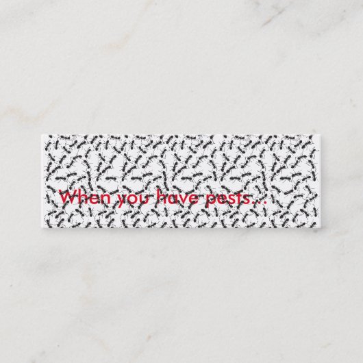 Plage-Kontrollen-dünne Karte (Vorderseite)