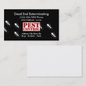 Plage-Kontrollen-einzigartige Geschäfts-Karten Visitenkarte (Vorne/Hinten)