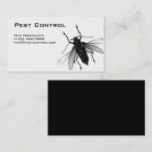 Plage-Kontrollen-Geschäfts-Karten-Fliege Visitenkarte (Vorne/Hinten)