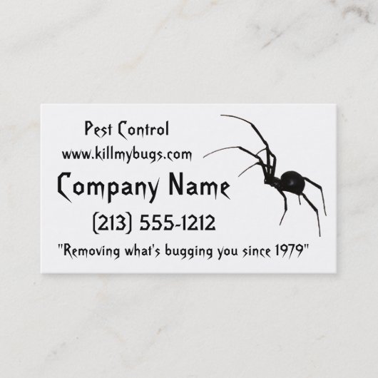 Plage-Kontrollen-Geschäfts-Karten Visitenkarte (Vorderseite)