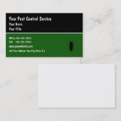 Plage-Kontrollen-Geschäfts-Karten Visitenkarte (Vorne/Hinten)