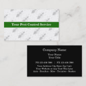 Plage-Kontrollen-Geschäfts-Karten Visitenkarte (Vorne/Hinten)