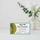 Plage-Kontrollen-Geschäfts-Karten Visitenkarte (Stehend Vorderseite)