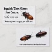 Plage-Kontrollen-Geschäfts-Karten Visitenkarte (Vorne/Hinten)