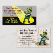 Plage-Kontrollen-Service-Geschäfts-Karte Visitenkarte (Vorne/Hinten)