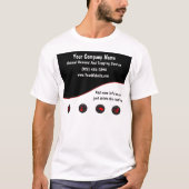 Plage-Kontrollen-T-Shirt T-Shirt (Vorderseite)