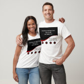 Plage-Kontrollen-T-Shirt T-Shirt (Unisex)