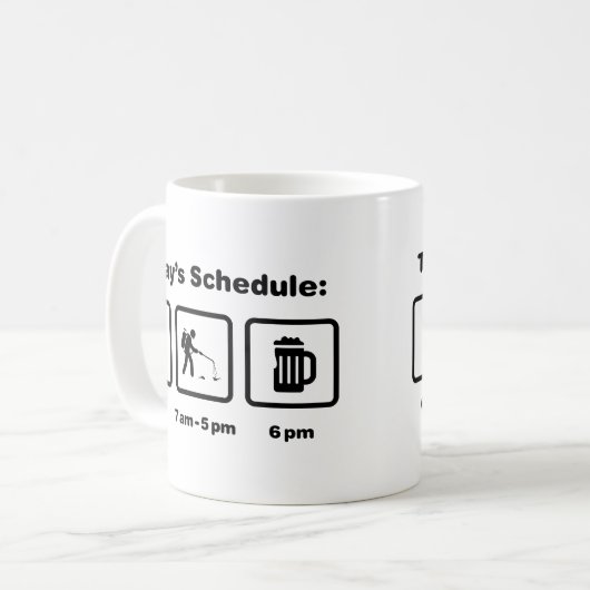 Plage-Prüfer Kaffeetasse (Vorderseite Links)