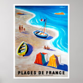 Plages de France Poster (Vorne)