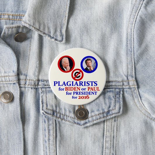 Plagiarists für Biden oder Paul Button (Beispiel)
