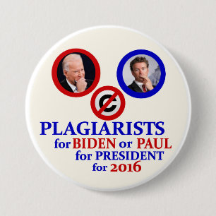 Plagiarists für Biden oder Paul Button