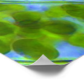 Plagiomnium Affine Pflanze Zellen mit Chloroplaste Poster (Ecke)