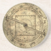 Plagogo Antiquitäten Coastrolabe Getränkeuntersetzer (Vorne)