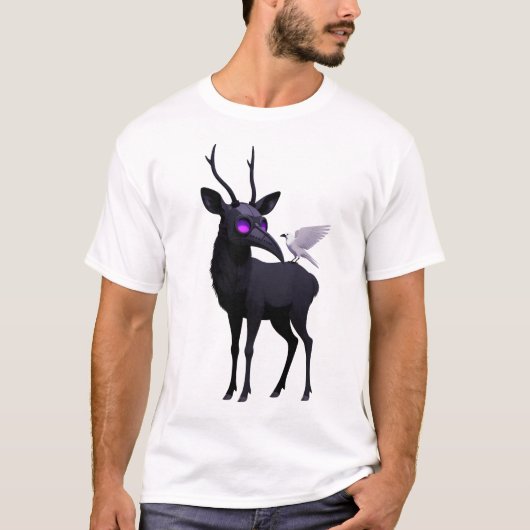Plague Deer Mask T-Shirt (Vorderseite)