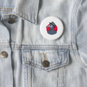 Plague Doctor Gift für grauenhafte Gotik Lover Button (Beispiel)