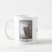 Plague Doctor Hermit Tarot Goth Art Individuelle N Kaffeetasse (Links)