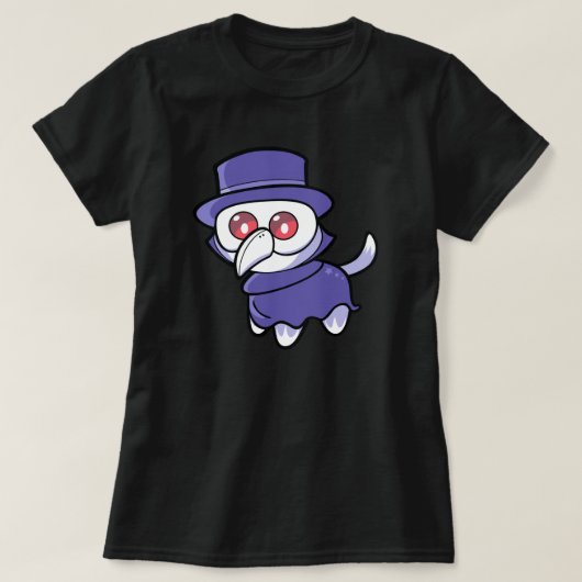 Plague Doctor Kitty T - Shirt (Design vorne)