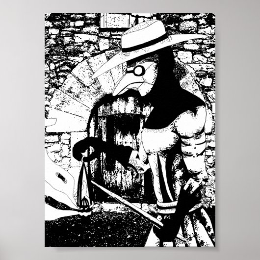 Plague Doctor Poster (Vorne)