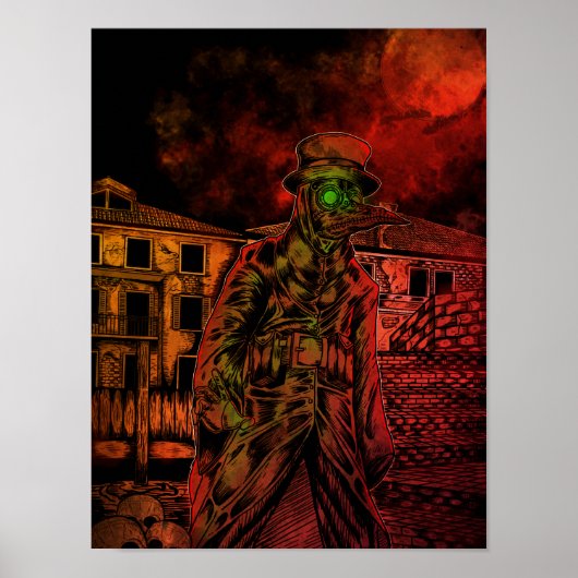 Plague Doctor Poster (Vorne)