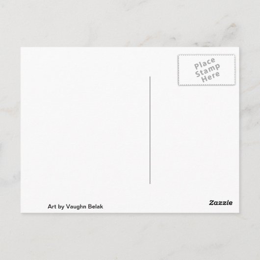 Plague Doctor Postkarten (Rückseite)