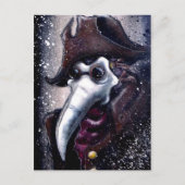 Plague Doctor Postkarten (Vorderseite)