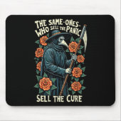 Plague Doctor The Same One Who Sells The Panic Sel Mousepad (Vorne)