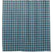Plaid Bath Curtain Masculine Tartan Gift Idea Duschvorhang (Vorderseite)