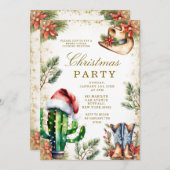 Plaid Brunch and Bubbly Gold Bridal Shower Einladung (Vorne/Hinten)