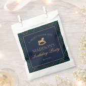 Plaid Classic Rocking Horse Birthday Dessert Geschenktütchen (Ausgeschnitten)