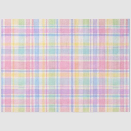 Plaid Easter Series Design #18 Seidenpapier (Vorderseite)