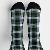 Plaid Elegant Clan Gordon Tartan Rustic Socken (Oben)